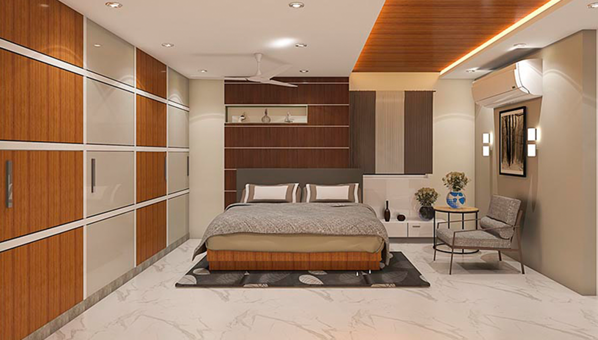 Bed Room Interior-Uday Residence